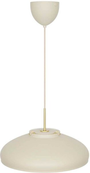 DFTP by Nordlux Κρεμαστό φωτιστικό Latif, μπεζ, Ø 40 cm, ορείχαλκος, ρυθμιζόμενος, Μπεζ, Σαλόνι / τραπεζαρία, Ορείχαλκος, Σκανδιναβικό
