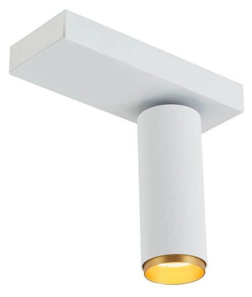LOOM DESIGN LED-φωτιστικό οροφής X-Beam, 1-φωτιστικό, λευκό, ρυθμιζόμενος, Λευκό, Σαλόνι / τραπεζαρία, Αλουμίνιο, σύγχρονο