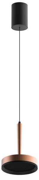 LOOM DESIGN LED κρεμαστό φωτιστικό Nyx P1, μπρονζέ, αλουμίνιο, ρυθμιζόμενος, Μπρούτζινο / Αντικέ ορείχαλκου, Σαλόνι / τραπεζαρία, Αλουμίνιο, σύγχρονο