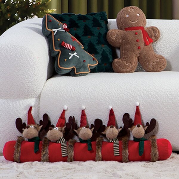 Χριστουγεννιάτικο Στοπ Πόρτας Nef-Nef Homeware Christmas Reindeers