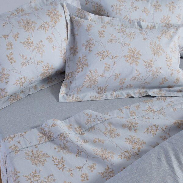 Σεντόνια Υπέρδιπλα (Σετ) Nef-Nef Homeware Premium Foxy Silver - Blue