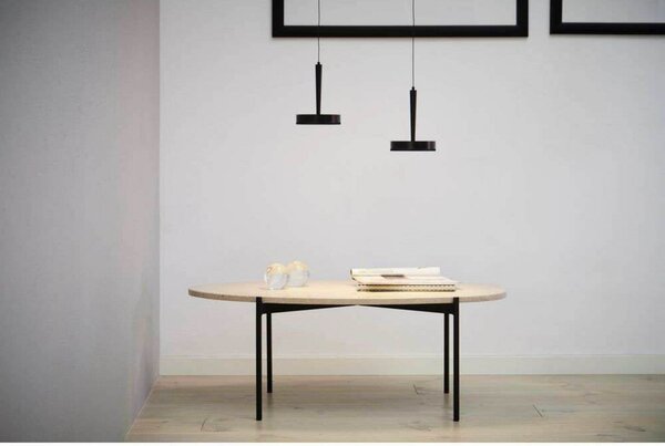 LOOM DESIGN LED κρεμαστό φωτιστικό Nyx P1, μαύρο, αλουμίνιο, ρυθμιζόμενος, Μαύρο, Σαλόνι / τραπεζαρία, Αλουμίνιο, σύγχρονο