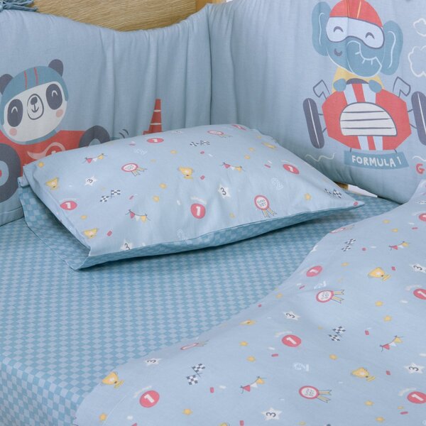 Σεντόνια Κούνιας (Σετ) Nef-Nef Homeware Baby Super Boy