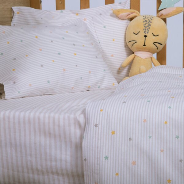 Σεντόνια Κούνιας (Σετ) Nef-Nef Homeware Baby Happy