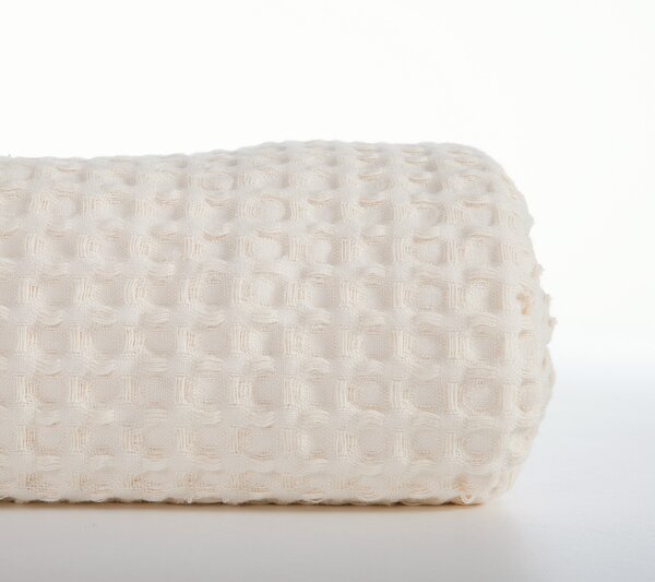 Κουβέρτα Πικέ Ημίδιπλη (180x240) Nef-Nef Homeware New Golf Ecru