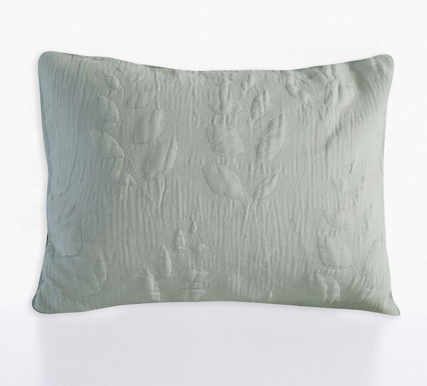 Ζεύγος Μαξιλαροθήκες Καπιτονέ (52x72) Nef-Nef Homeware Premium Emily Mint