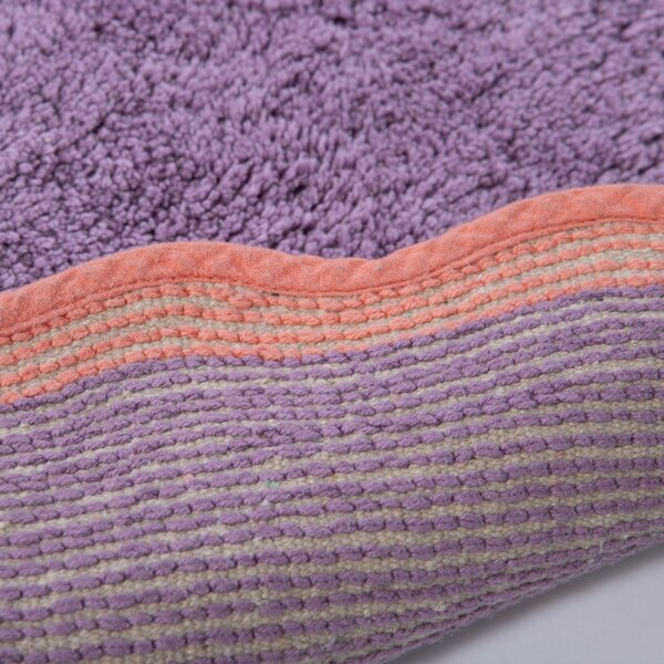 Πατάκι Μπάνιου (60x90) Nef-Nef Homeware Vertia Mauve