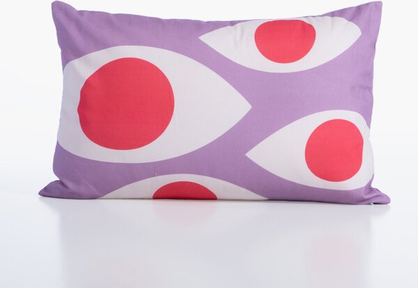 Διακοσμητική Μαξιλαροθήκη (55x35) Nef-Nef Homeware High Option Purple
