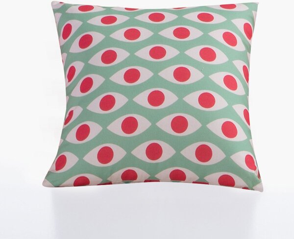 Διακοσμητική Μαξιλαροθήκη (40x40) Nef-Nef Homeware Option Aqua