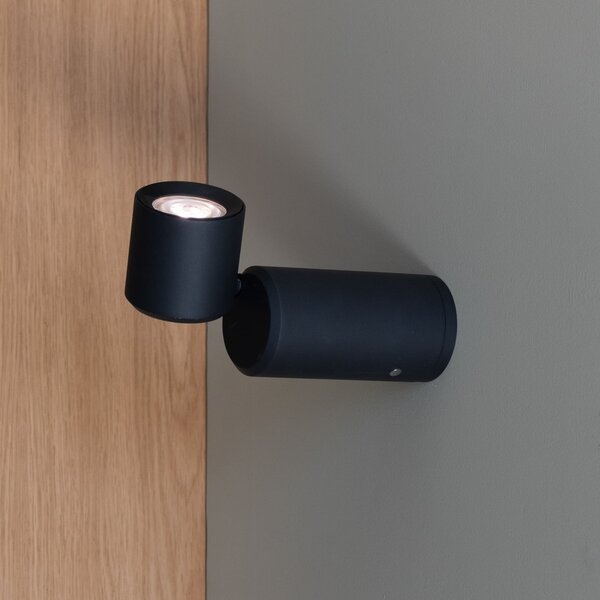 IT´S ABOUT ROMI It's about RoMi Φωτιστικό LED με μπαταρία Milan, μαύρο, 19 cm, ρυθμιζόμενος, Μαύρο, Σαλόνι / τραπεζαρία, Αλουμίνιο, σύγχρονο