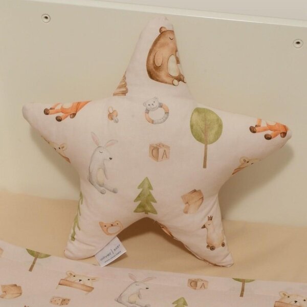 Διακοσμητικό Μαξιλάρι (37x37) Baby Oliver Αστέρι Design 428