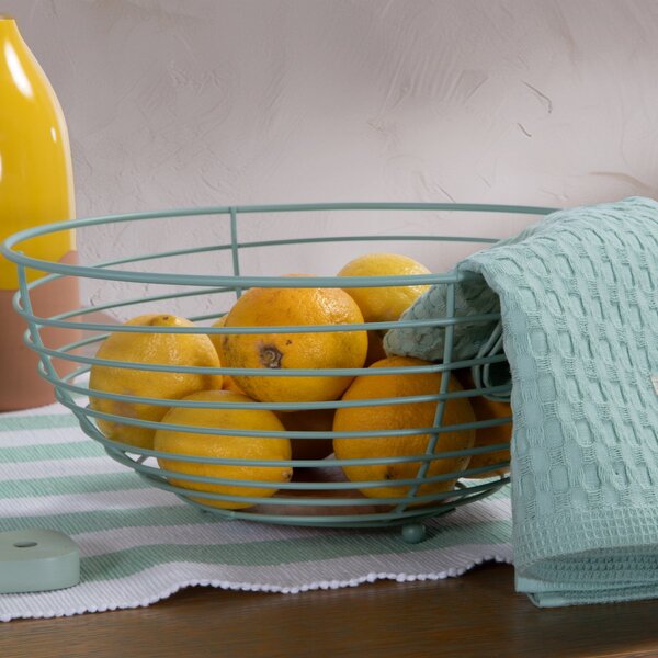 Φρουτιέρα (Φ28,5x13) Nef-Nef Homeware Side Green