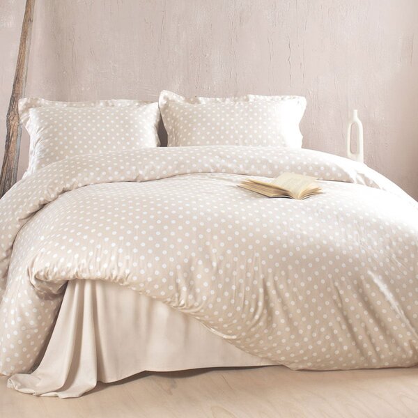 Σεντόνια Υπέρδιπλα (Σετ) Rythmos Coquette Beige