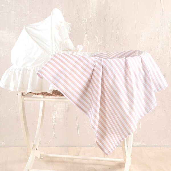 Σεντόνι Λίκνου Επίπεδο (80x110) Rythmos Baby Eloise Beige