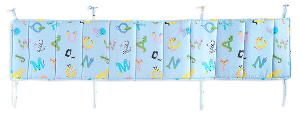 Πάντα Κούνιας (200x43) Rythmos Baby Letterland Blue