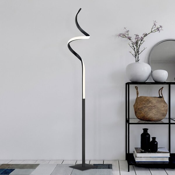 Φωτιστικό Δαπέδου LED Dimmable RL Course Black R42051132