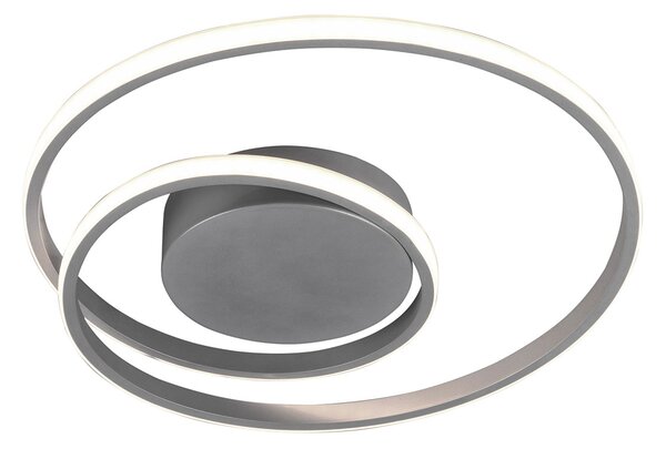 Φωτιστικό Πλαφονιέρα LED Dimmable RL Zibal Silver R62911187