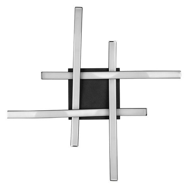 Φωτιστικό Πλαφονιέρα LED RL Route Black R62474432
