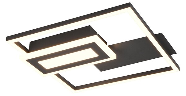 Φωτιστικό Πλαφονιέρα LED RL Spiro Black R67862132