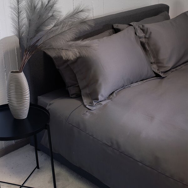 Παπλωματοθήκη Υπέρδιπλη (Σετ 225x245) Naf-Naf Unique Dark Grey