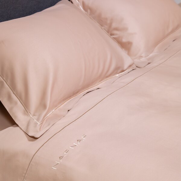 Παπλωματοθήκη Υπέρδιπλη (Σετ 225x245) Naf-Naf Unique Beige