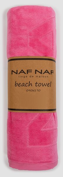 Πετσέτα Θαλάσσης (90x170) Naf-Naf Velour Pink