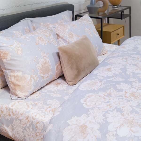 Παπλωματοθήκη Μονή (Σετ 165x245) 2 Όψεων Naf-Naf Diamond 253 Pearl Sky