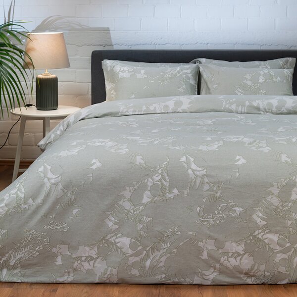 Παπλωματοθήκη Μονή (Σετ 165x245) Naf-Naf Diamond 252 Amethyst Green