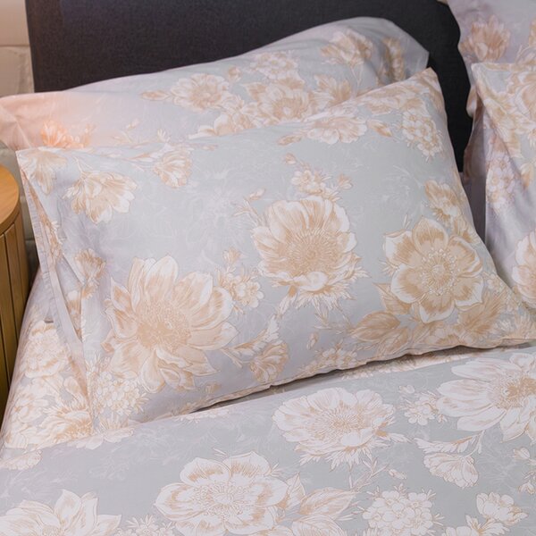 Ζεύγος Μαξιλαροθήκες (50x70) Naf-Naf Diamond 253 Pearl Sky