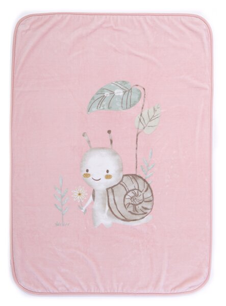 Βρεφικη Κουβερτα Αγκαλιας Cute Snail 75X100 Nef-Nef Homeware