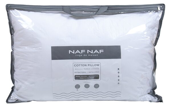 Μαξιλάρι Ύπνου Μαλακό (50x70) Naf-Naf Cotton Hollowfiber 3D