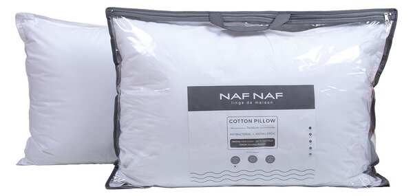 Μαξιλάρι Ύπνου Μαλακό (50x70) Naf-Naf Cotton Hollowfiber 3D