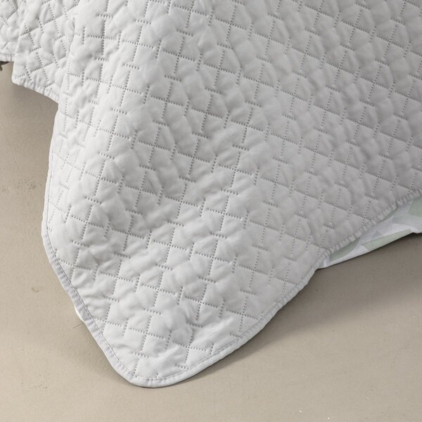 Κουβερλί King Size (240x260) 2 Όψεων Nima Arden Grey/Mint