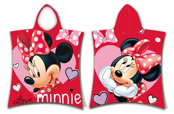 ΠΟΝΤΣΟ ΠΑΡΑΛΙΑΣ Cotton 100% 50X115 MINNIE 05 Digital Print-DISNEY DIMcol