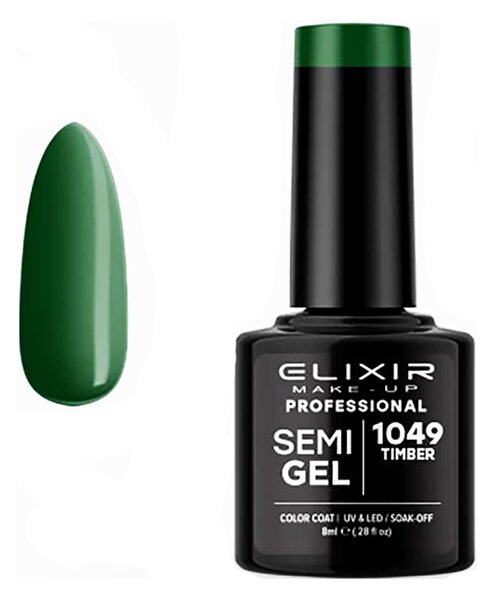 Ημιμόνιμο Βερνίκι Semi Gel 1049 Timber 8ml Elixir