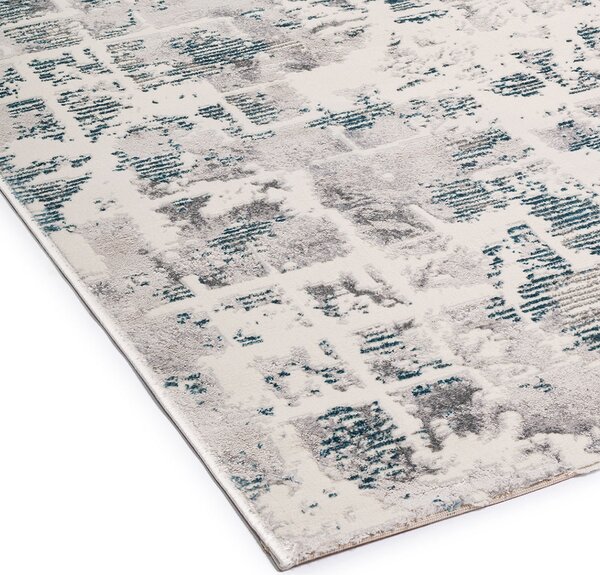 Χαλί Διαδρόμου (67x140) Βιοκαρπέτ Gossip 9856A Grey Blue