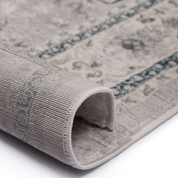 Χαλί Διαδρόμου (67x140) Βιοκαρπέτ Gossip 9860A Grey Blue