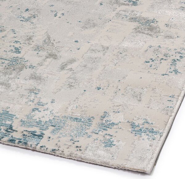 Χαλί Διαδρόμου (67x140) Βιοκαρπέτ Gossip 9856A Grey Blue