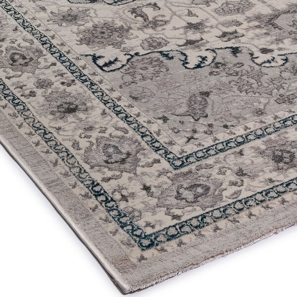 Χαλί Διαδρόμου (67x140) Βιοκαρπέτ Gossip 9860A Grey Blue