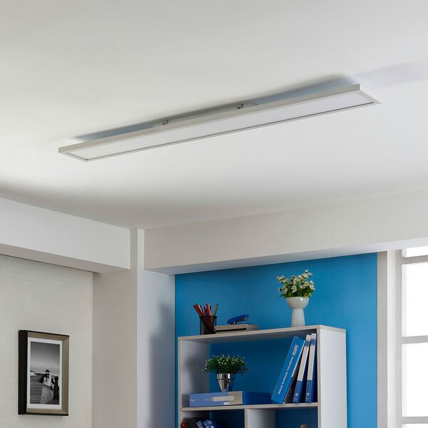Arcchio Enora LED πάνελ, 3500lm, λευκό, μέταλλο, 119,5 cm, Λευκό, Σαλόνι / τραπεζαρία, Πλαστικό, σύγχρονο