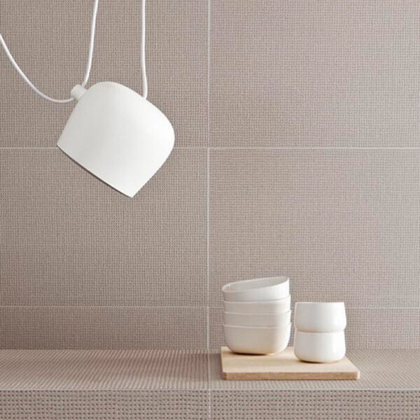 FLOS Aim LED design κρεμαστό φωτιστικό, λευκό, ρυθμιζόμενος, Λευκό, Σαλόνι / τραπεζαρία, Μέταλλο, σχεδιασμός