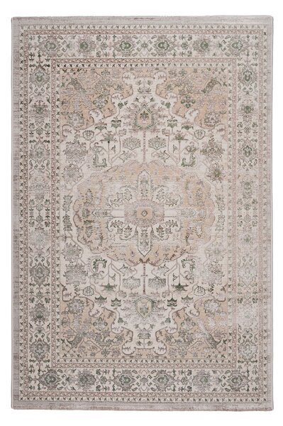 Χαλί Διαδρόμου (67x140) Βιοκαρπέτ Gossip 9860B White Green