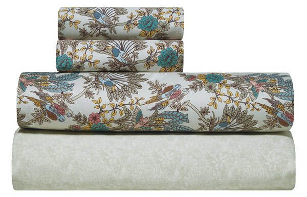 Σεντόνια King Size (Σετ) Kentia Stylish Parrot