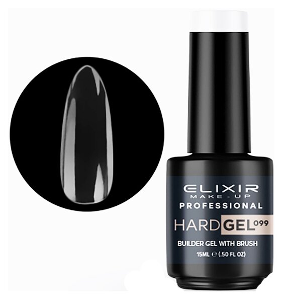 Hard Gel 099 Builder With Brush 15 ml Elixir