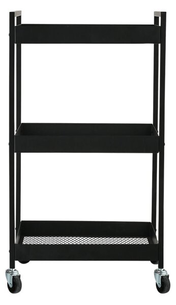 Τρόλεϊ/Ραφιέρα 3 Θέσεων (43.5x30.5x79.5) Estia Modus Black 01-39745