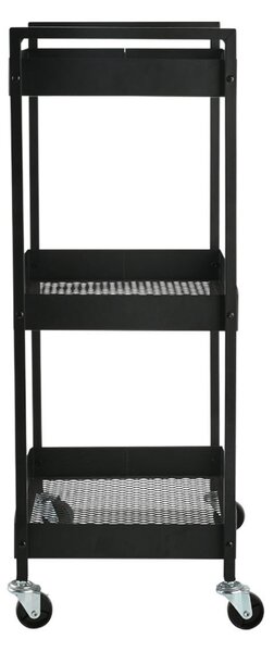 Τρόλεϊ/Ραφιέρα 3 Θέσεων (43.5x30.5x79.5) Estia Modus Black 01-39745