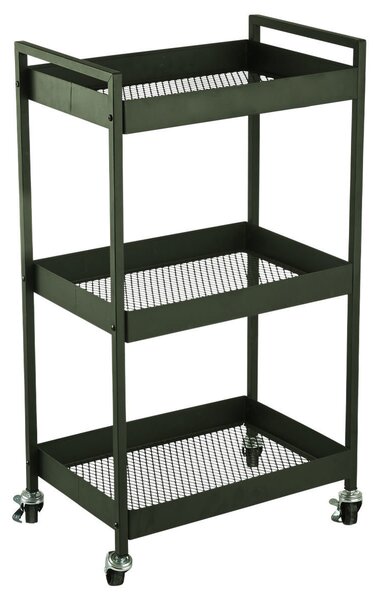 Τρόλεϊ/Ραφιέρα 3 Θέσεων (43.5x30.5x79.5) Estia Modus Olive 01-39738