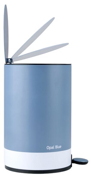 Κάδος Απορριμμάτων Μπάνιου (Φ20.5x31) Estia 6lt Opal Blue 02-39899