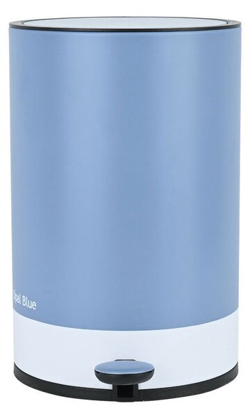 Κάδος Απορριμμάτων Μπάνιου (Φ20.5x31) Estia 6lt Opal Blue 02-39899