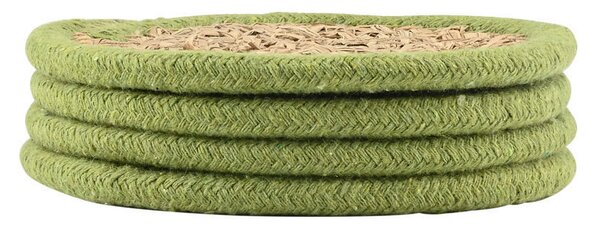 Σουβέρ (Σετ 4τμχ) Estia Gaia Green 07-40437